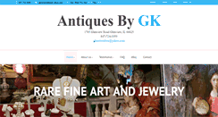 Desktop Screenshot of antiquesbygk.com